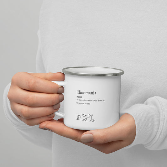 Enamel Mug - Clinomania