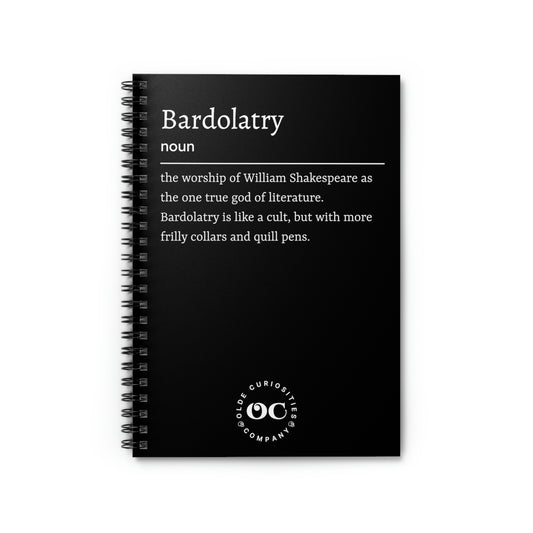 Notebook - Bardolatry