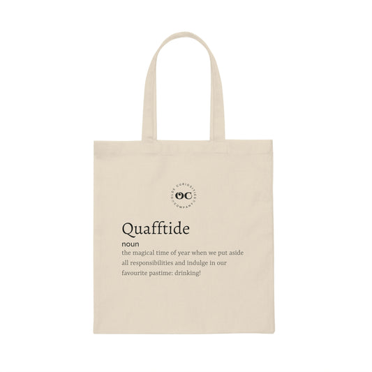 Canvas Tote Bag - Quafftide