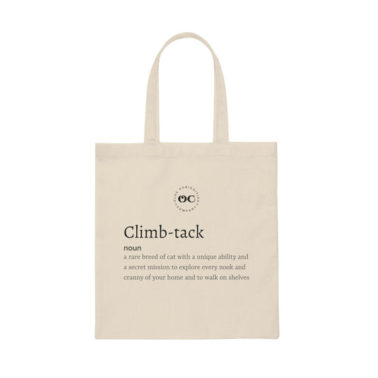 Canvas Tote Bag - Climb-tack